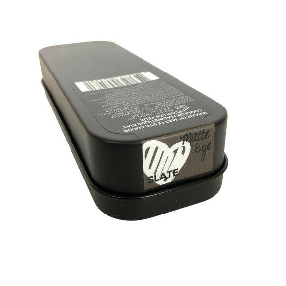 Nudestix Magnetic Matte Eye Color Pencil SLATE Gray with Sharpener & Tin - Picture 2 of 4